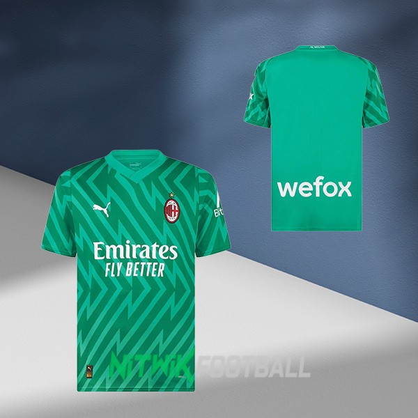 ACミラン ユニフォーム GK 2023-2024 緑 | NITWIKFOOTBALL