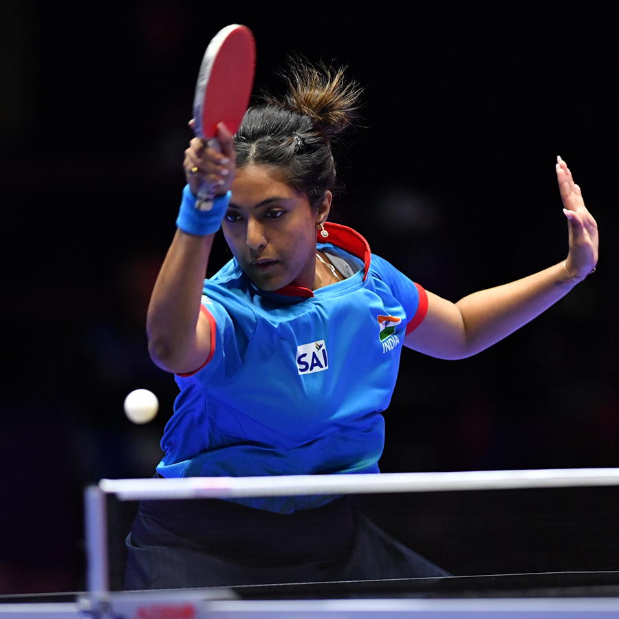 世界卓球】釜山大会の開幕戦、中国女子がインドにリード許すも3−2で