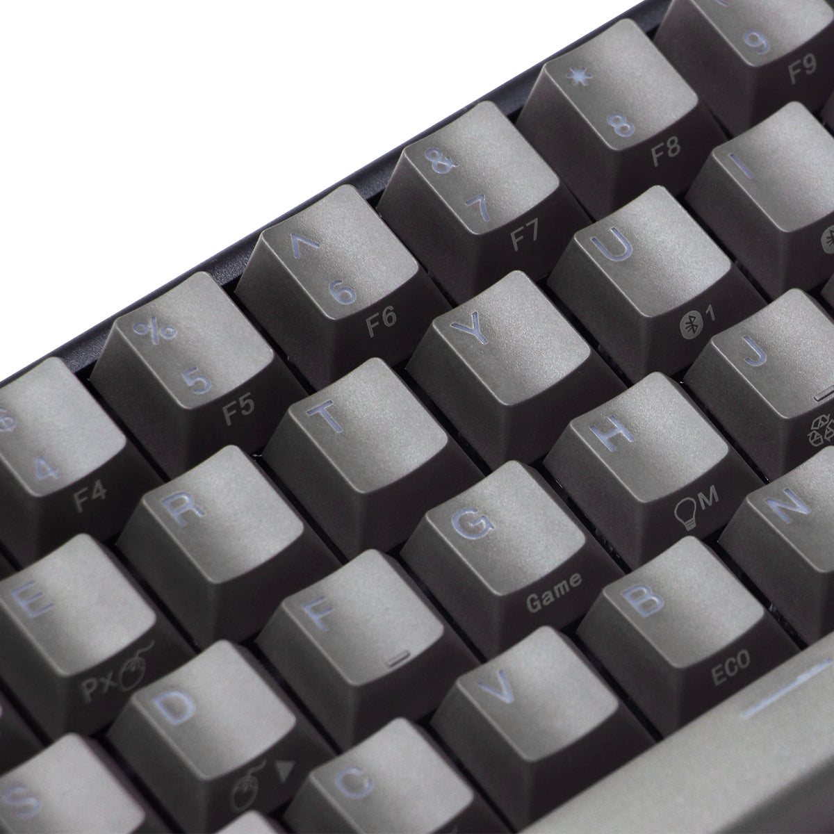 NiZ ATOM68 静電容量無接点ワイヤレスキーボード バックライト付き 黒い