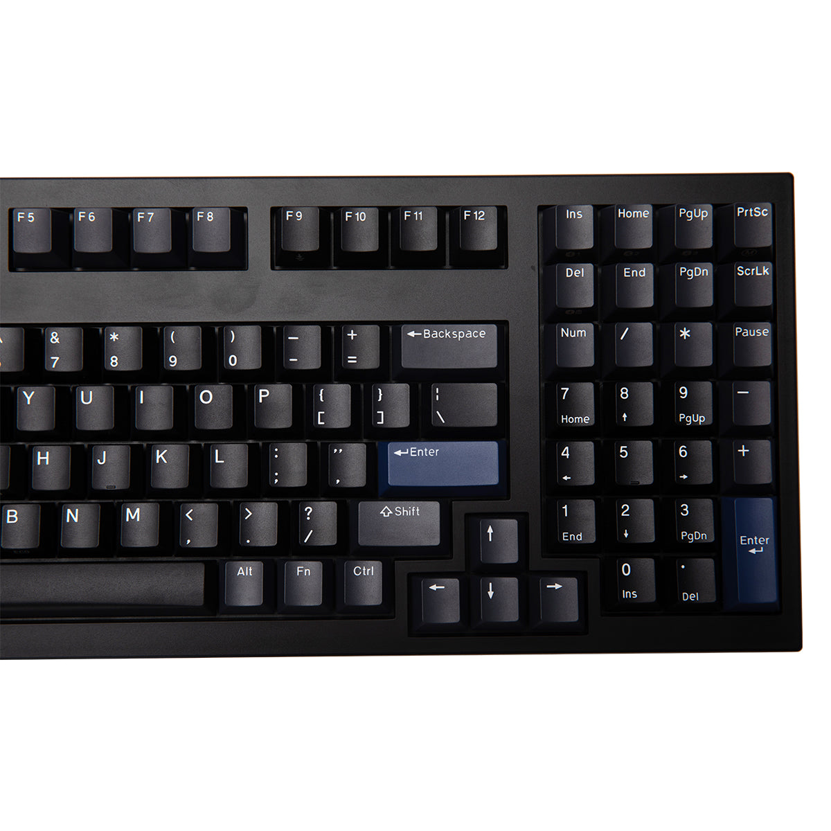 NiZ C103 静電容量無接点キーボード ワイヤレスキーボード 黒い