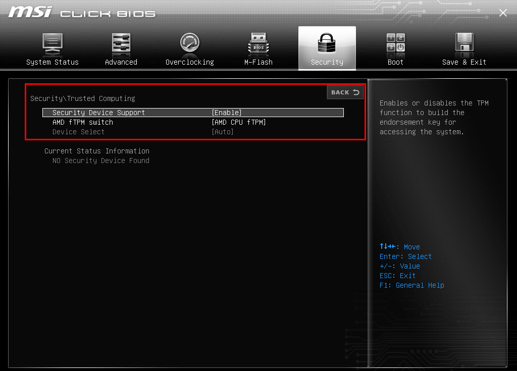 MSI、TPM 2.0対応マザーボードリストを公開 | ニッチなPCゲーマーの