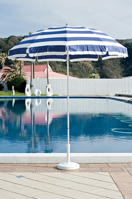 パラ・パラソル／B+W（ブルー＋ホワイト） ｜ ニチエス NICHIESU