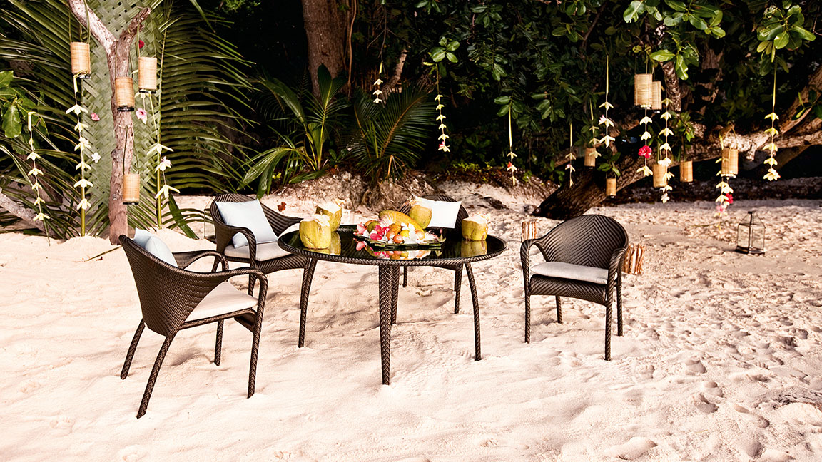 展示極美品】DEDON デドン ダイニング7点セット TANGO タンゴ