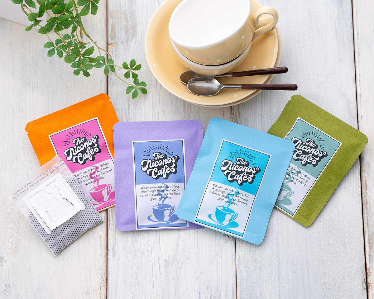 サンプルセット》三方平袋30g 100×125mm｜ニコノスオンラインストア