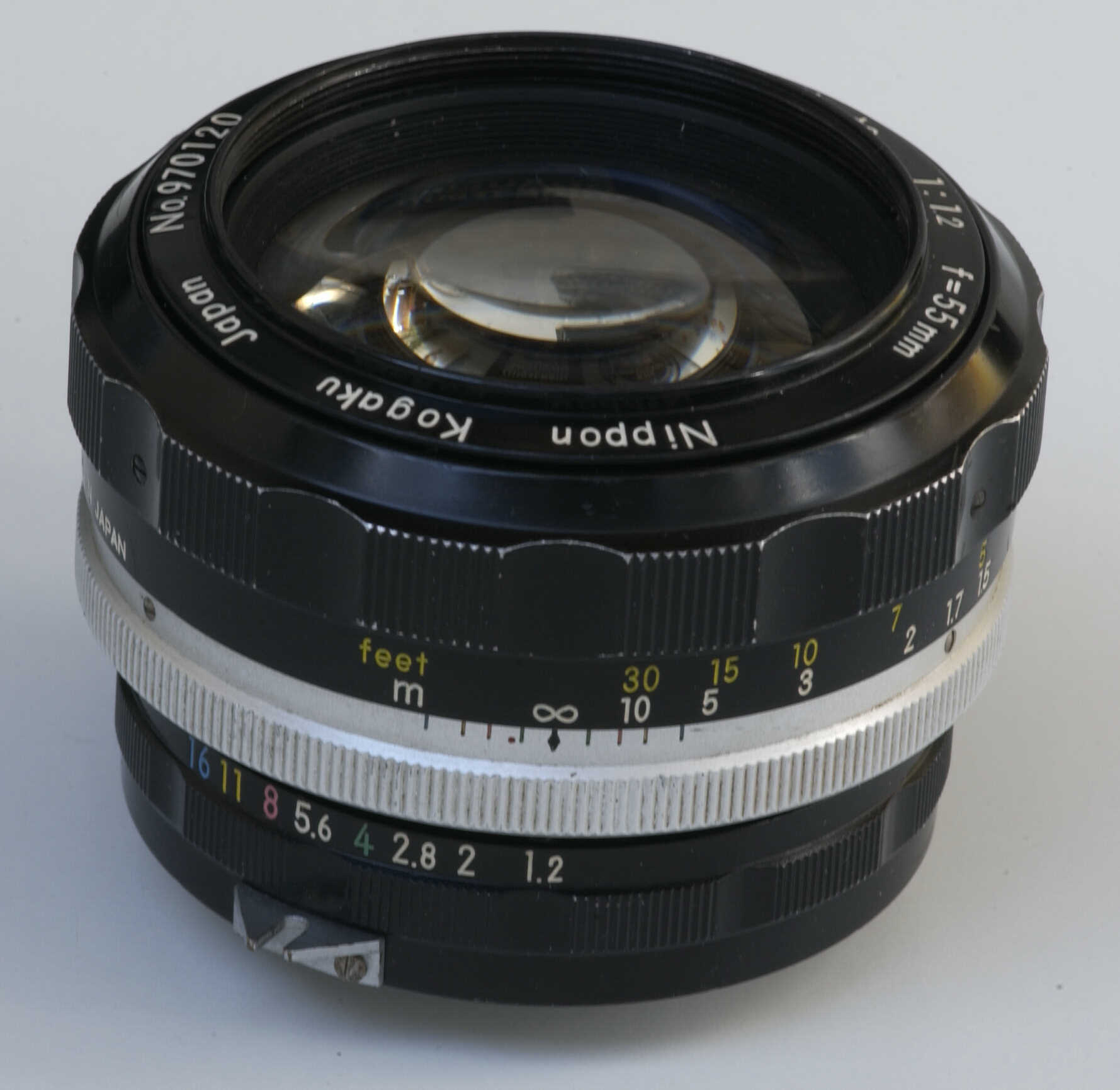 Nikkor 55mm/1.2 versions