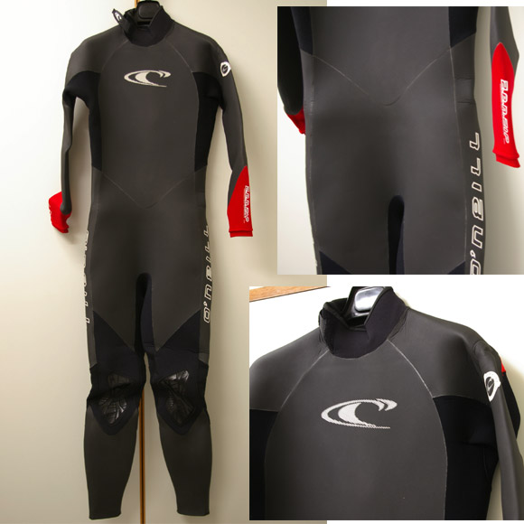 未使用品 O'NEILL /オニール 中古ウェットスーツ 高品質セミドライ 5