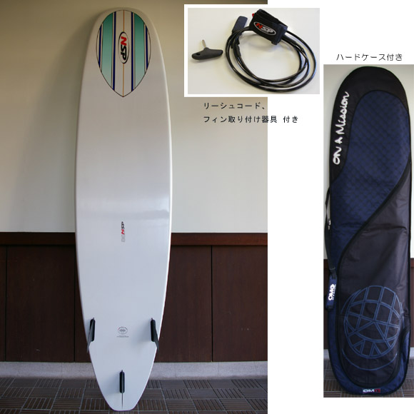 NSP エポキシ 中古ファンボード8`6f (No.9629093) | 中古サーフボード