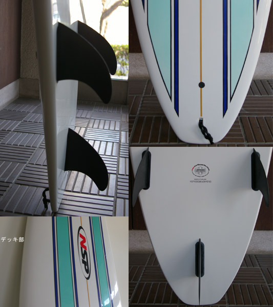 NSP エポキシ 中古ファンボード8`6f (No.9629093) | 中古サーフボード