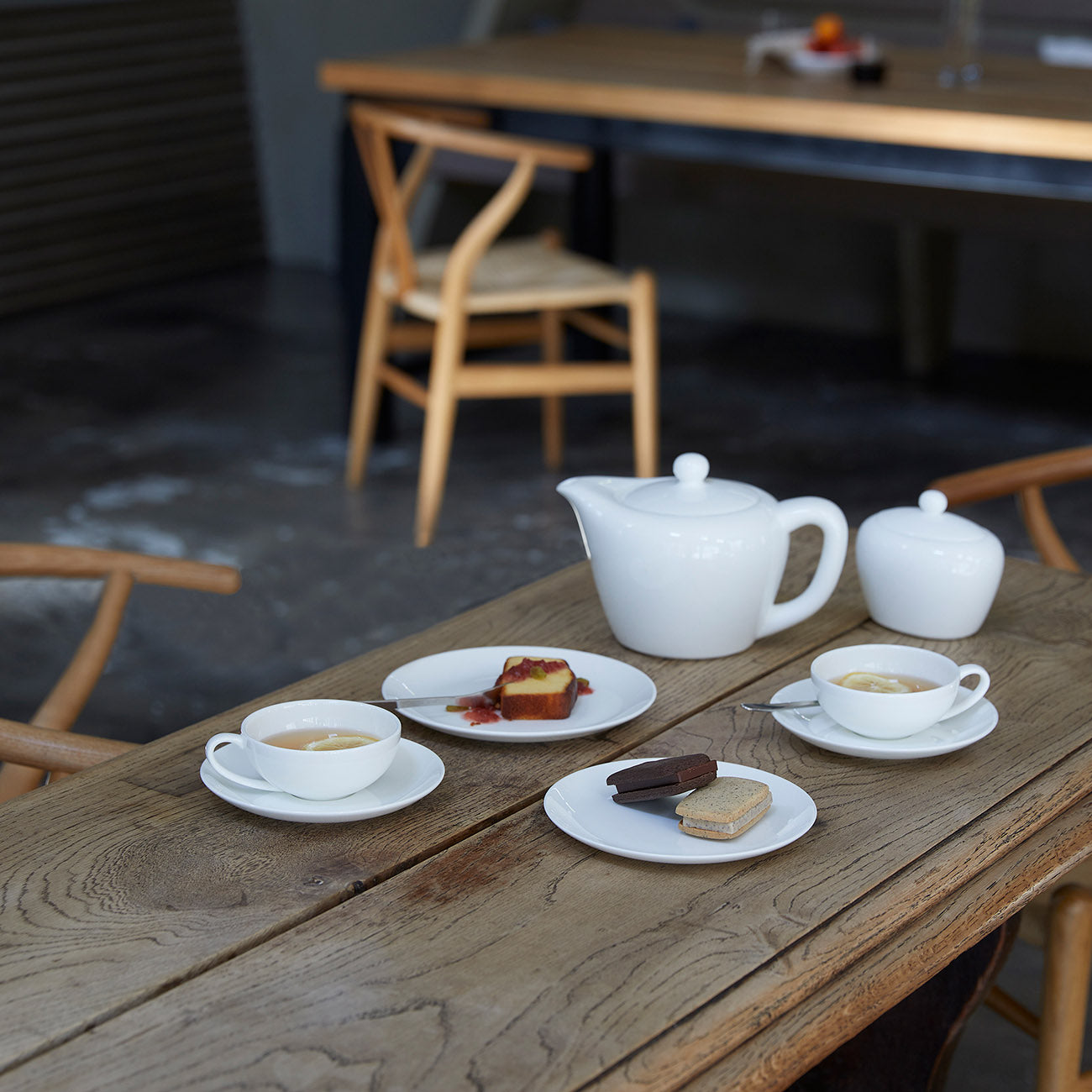 シュガー｜柳宗理ボーンチャイナシリーズ｜柳宗理｜白いカフェ食器