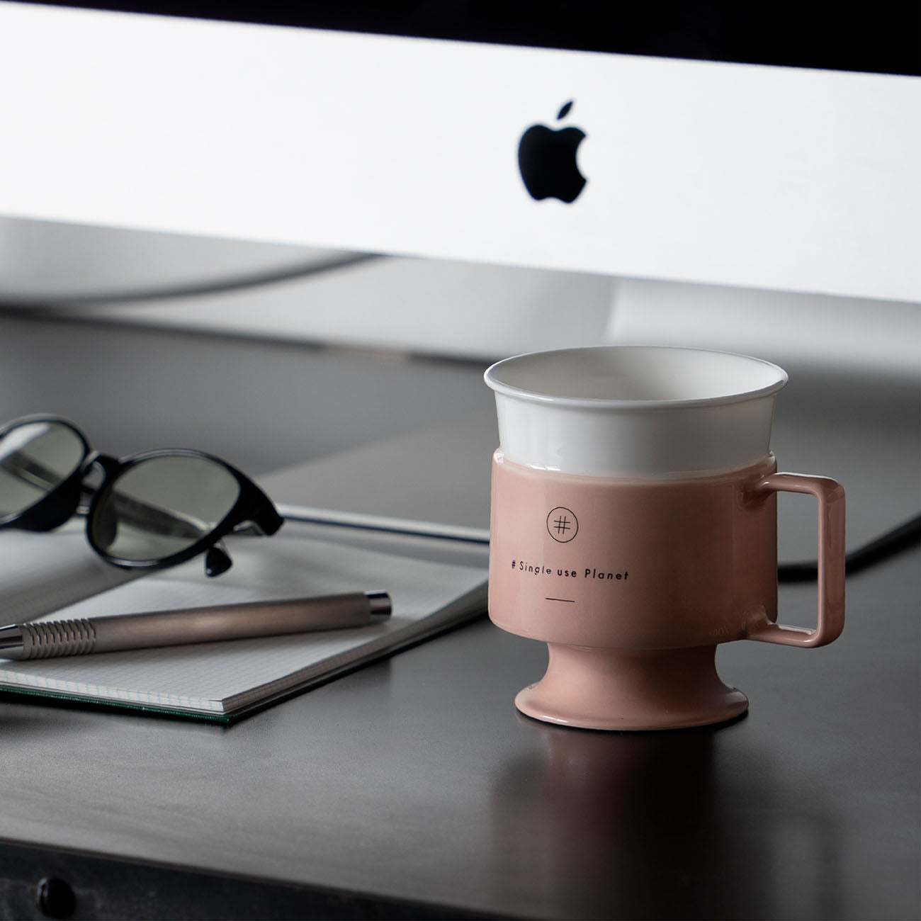 nikko食器｜#Single use Planet cup (サーモンピンク)｜マグ｜ニッコー
