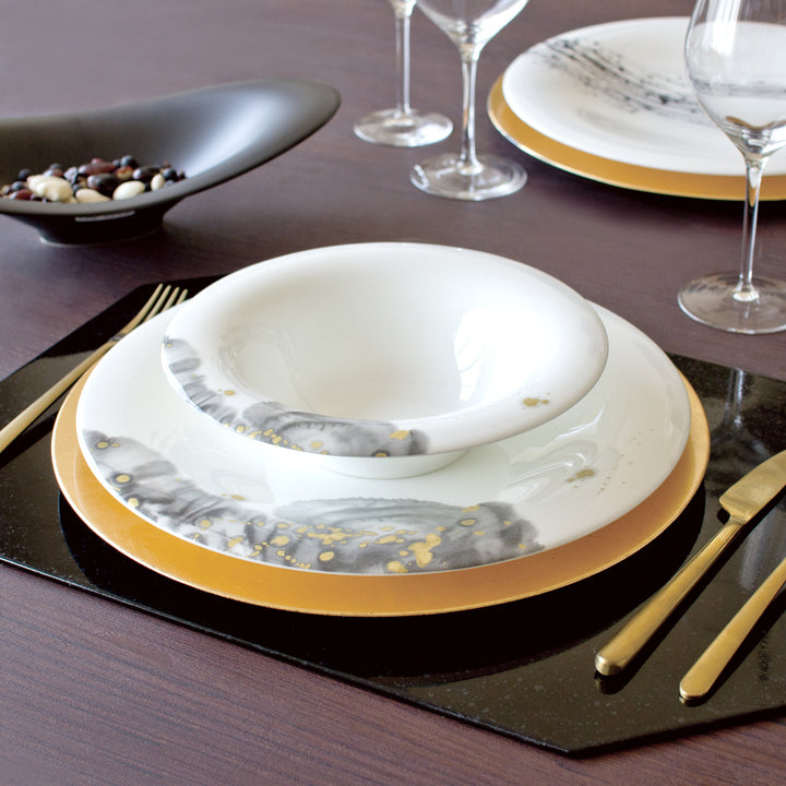 nikko食器｜コシノヒロコ｜煌 KIRA 22cmボール｜墨の瞬｜ニッコー公式