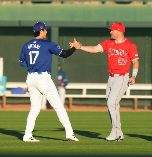 エンゼルス・トラウト、大谷翔平祝福「契約、結婚も含めておめでとう