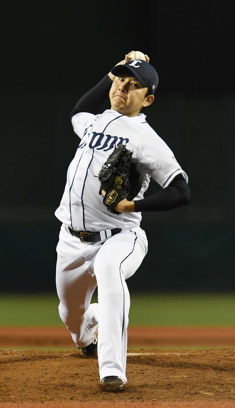 FAの西武野上、トラックマン数値では菊池雄星以上 - プロ野球 : 日刊