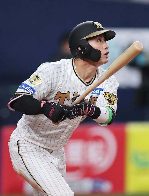 阪神】木浪聖也がレアな1発！今季初安打が本塁打 過去3年はわずか1