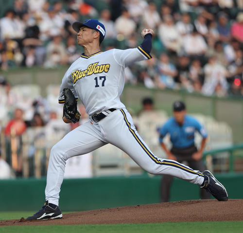 オリックス】震災から30年…ブルーウェーブ時代の95年復刻ユニ着用 星野