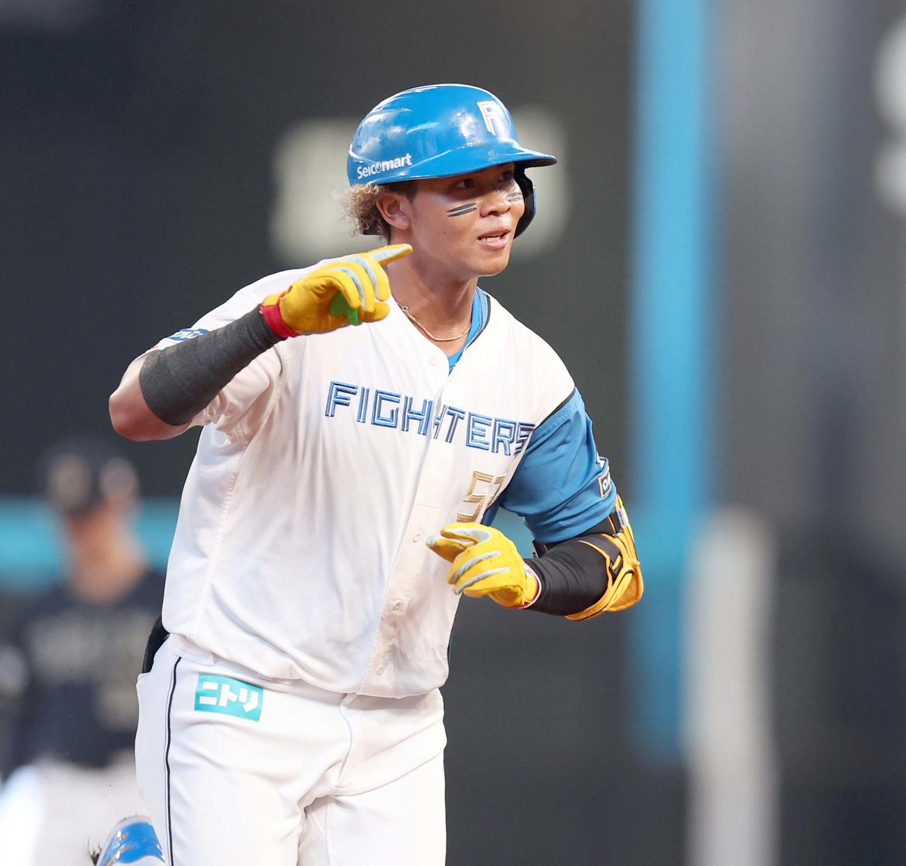 日本ハム】水谷瞬が通算6本目の先頭打者弾「CANDY TUNEに感謝