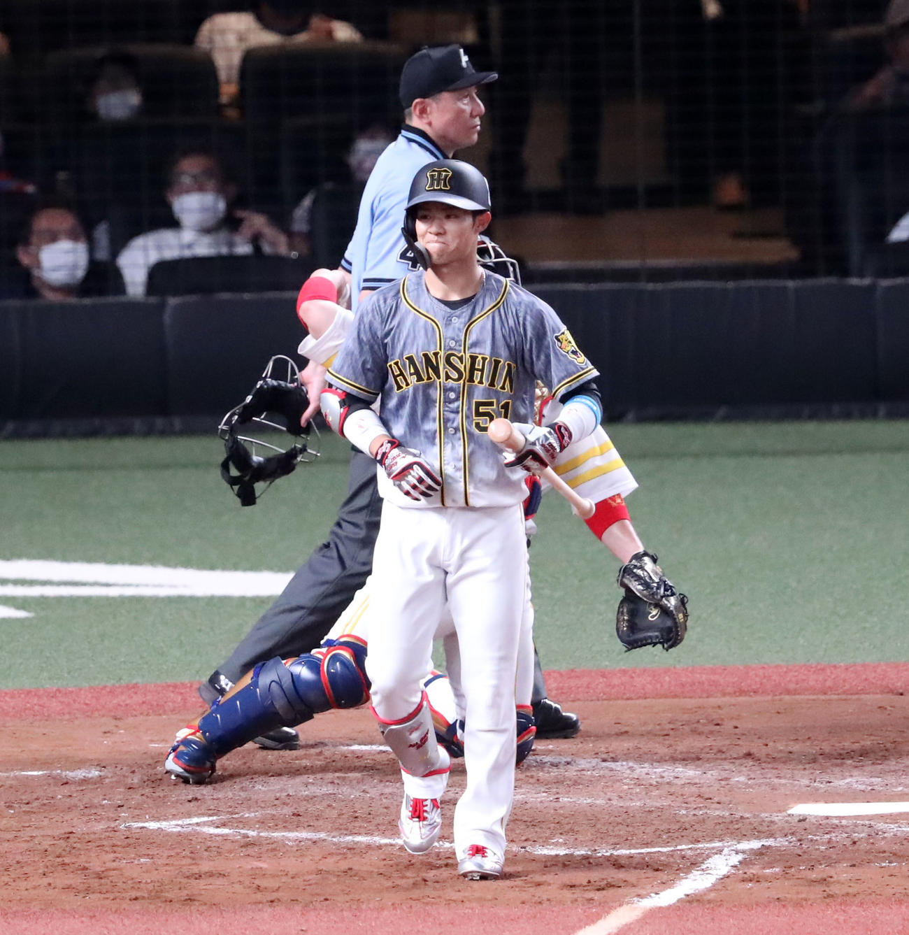 阪神中野拓夢、決勝の押し出し四球選び「球宴でも自分の役割は変わら