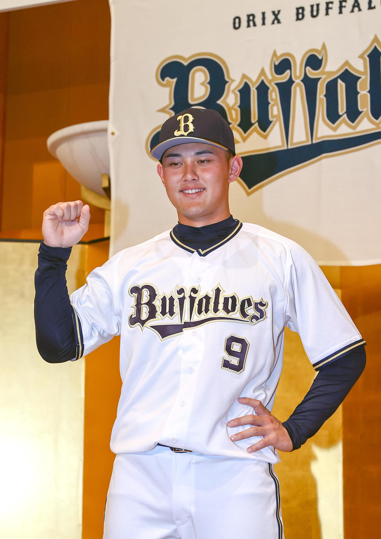 オリックス2位野口智哉「勝負強さにあこがれ」クリロナの大ファン