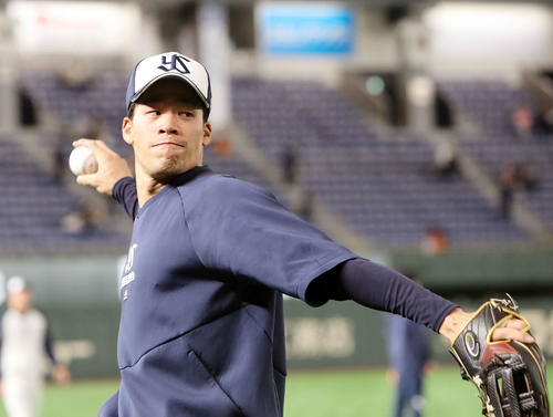ヤクルト】塩見泰隆が定位置「1番中堅」でスタメン復帰 - プロ野球