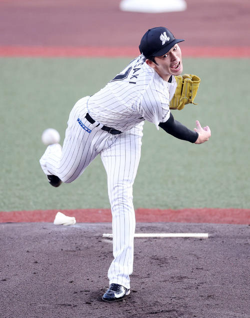 動画】48日ぶり登板の佐々木朗希、最後はフォークで空振り三振締め