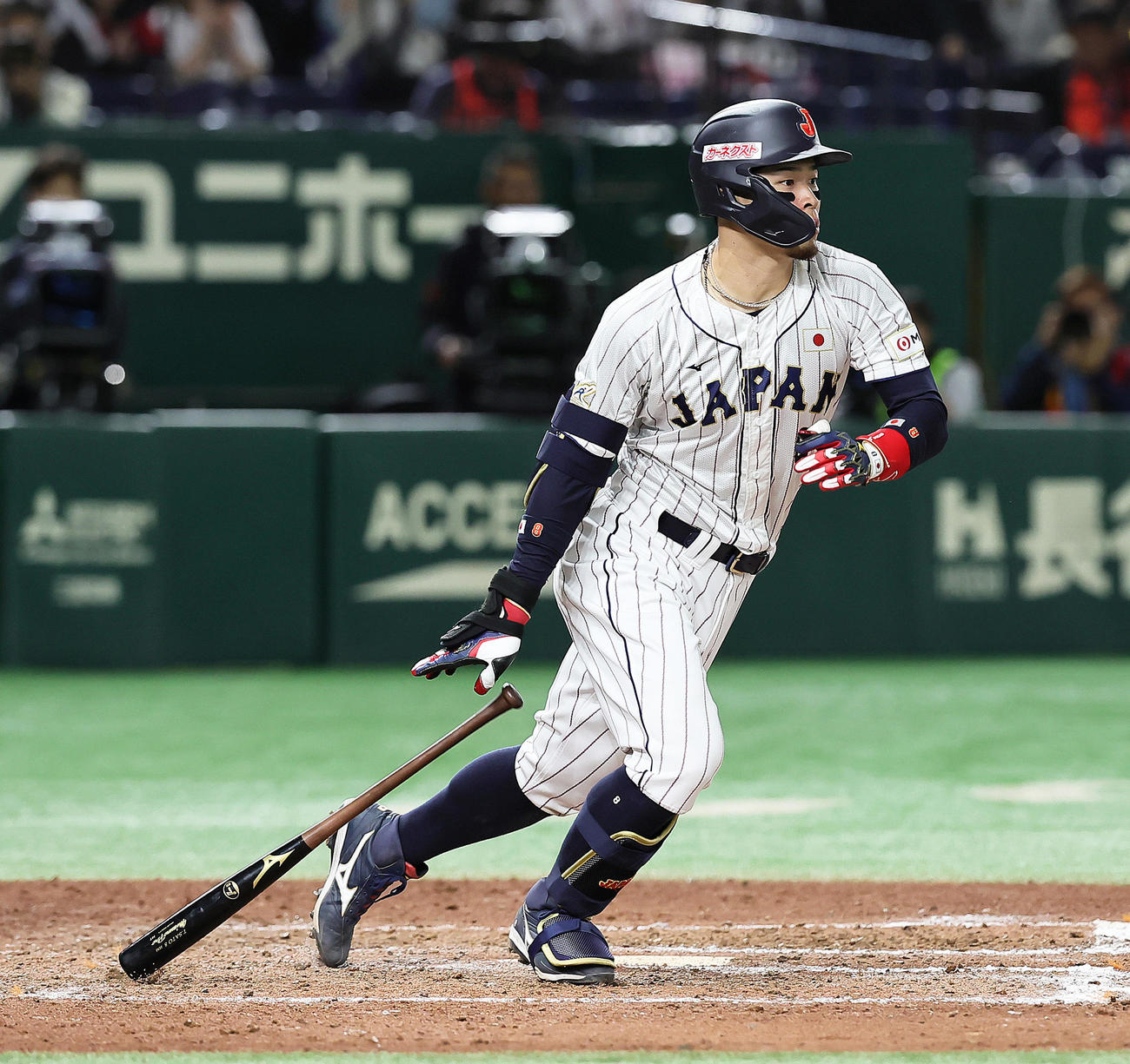 アジアCS】侍ジャパン佐藤輝明、最後に意地の安打 好守備は「牧に助け