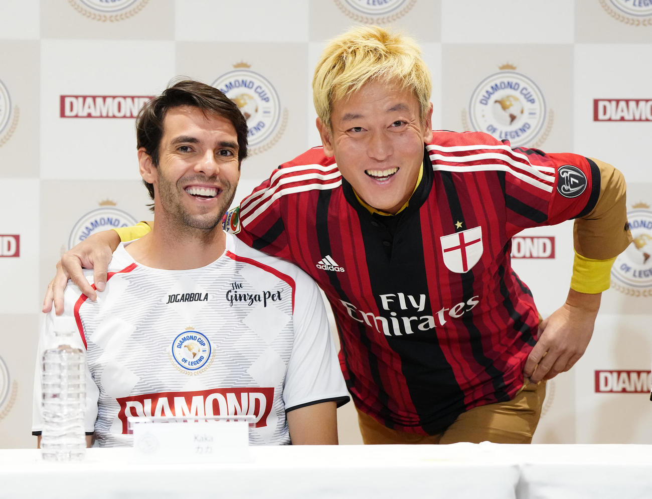 レジェンド集結、元ブラジル代表カカ「日本に来ることがいつも楽しみ