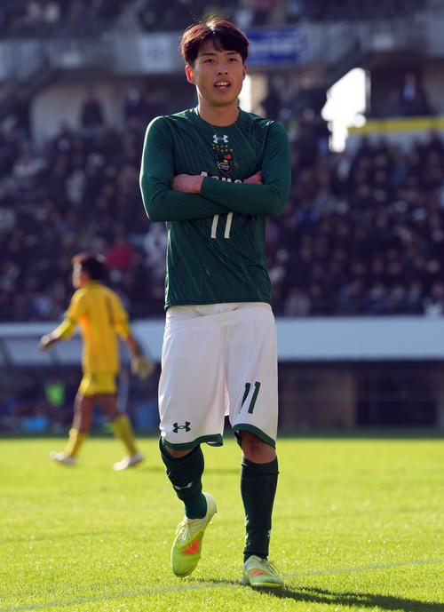 高校サッカー】青森山田 欧州選手模倣？のズボンずり下げパフォに