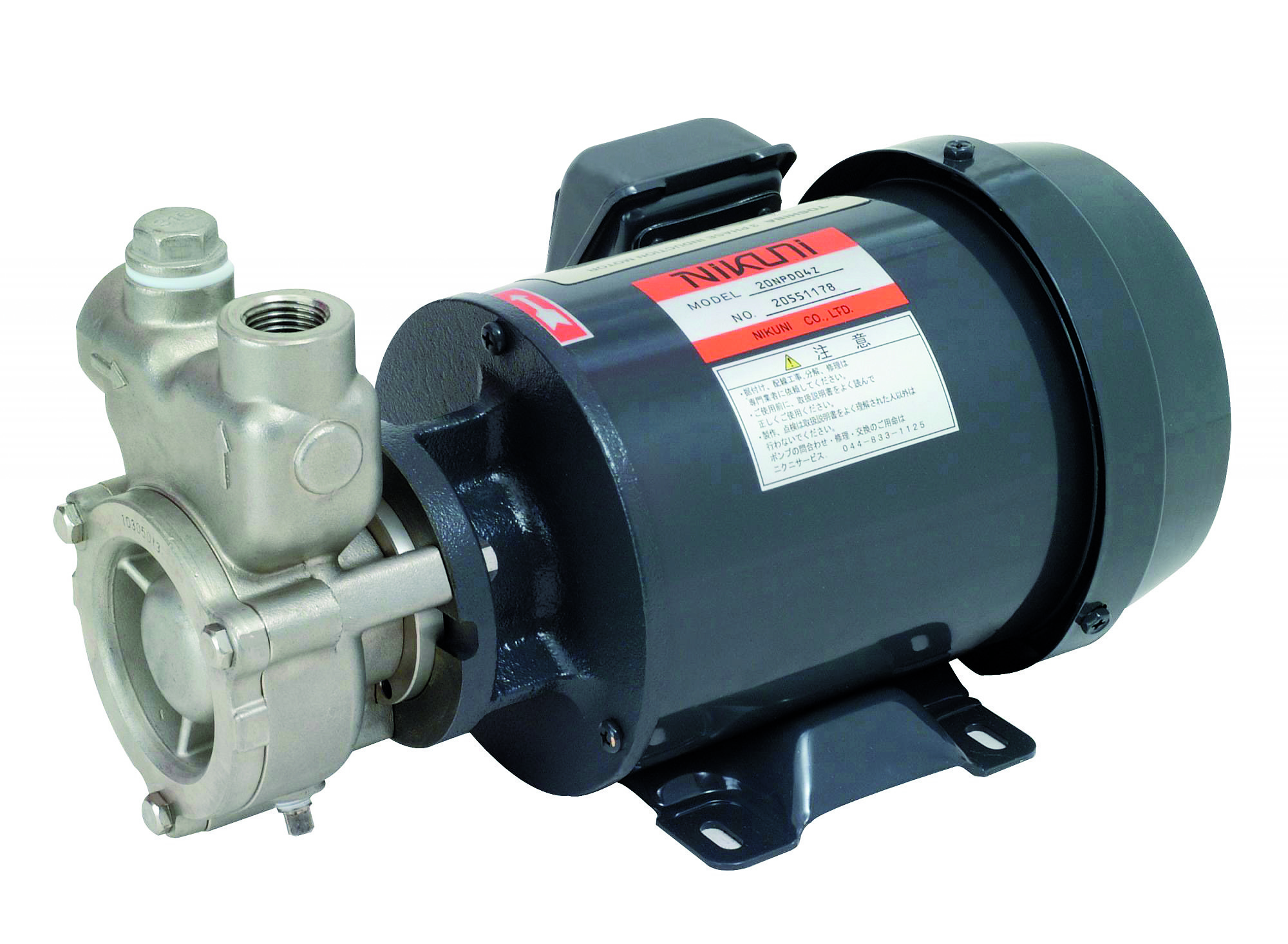 NED 渦流タービンポンプ（カスケードポンプ） 一体型 ステンレス