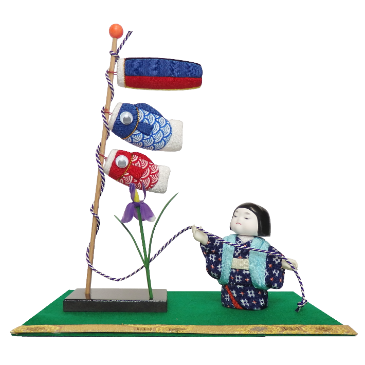 木目込人形 五月人形 豆鯉のぼり【人形堂】