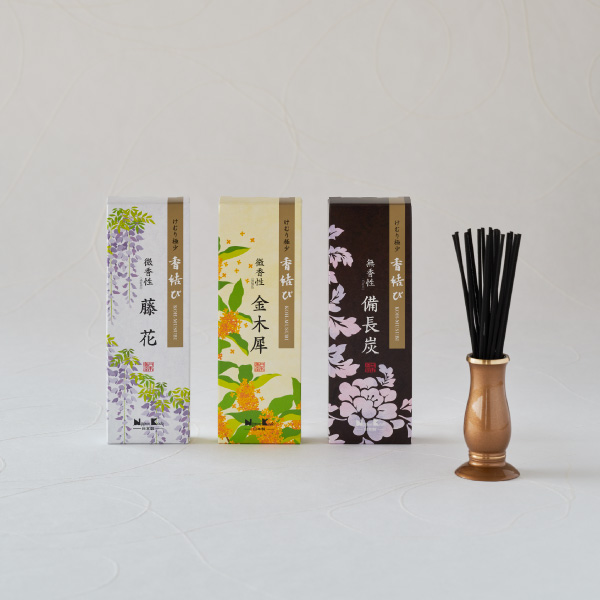 香結び 進物浮きローソクセット | 贈答用お線香 | 日本香堂公式