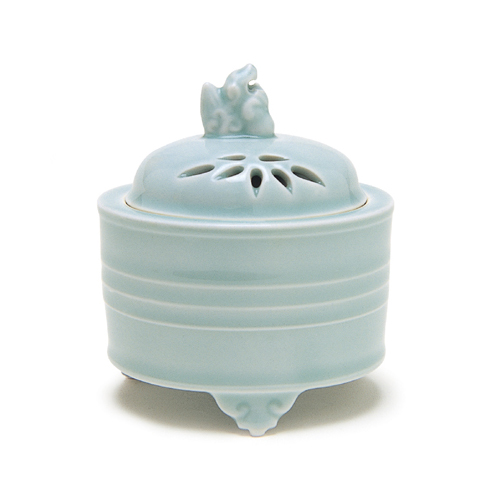 青磁 竹筒型 有田焼 | 楚々 | 香り・フレグランスの日本香堂