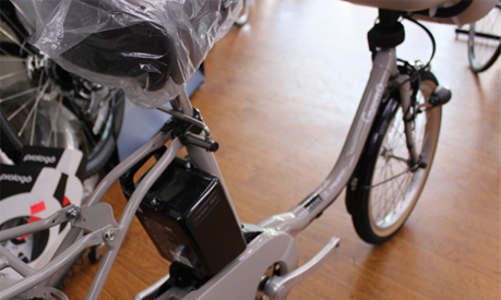 Panasonicの子乗せ電動自転車ギュットクルームDXが入荷いたしました。