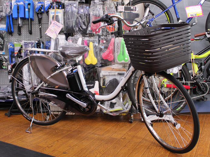 Panasonic製の電動アシスト自転車ビビDX限定カラーが入荷いたしました。