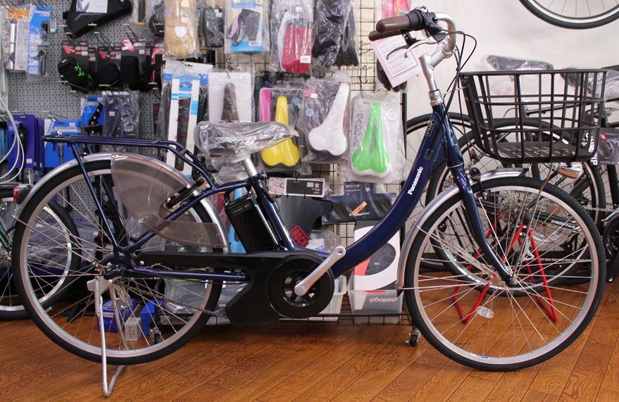 Panasonicの業界最軽量電動自転車ビビSLが入荷いたしました。