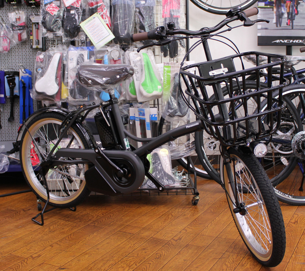 Panasonicのミニベロ電動自転車グリッターの限定カラーが入荷いたし