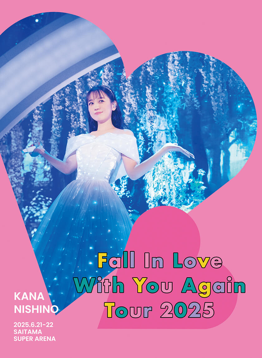 西野カナ「Kana Nishino Fall In Love With You Again Tour 2025」Blu