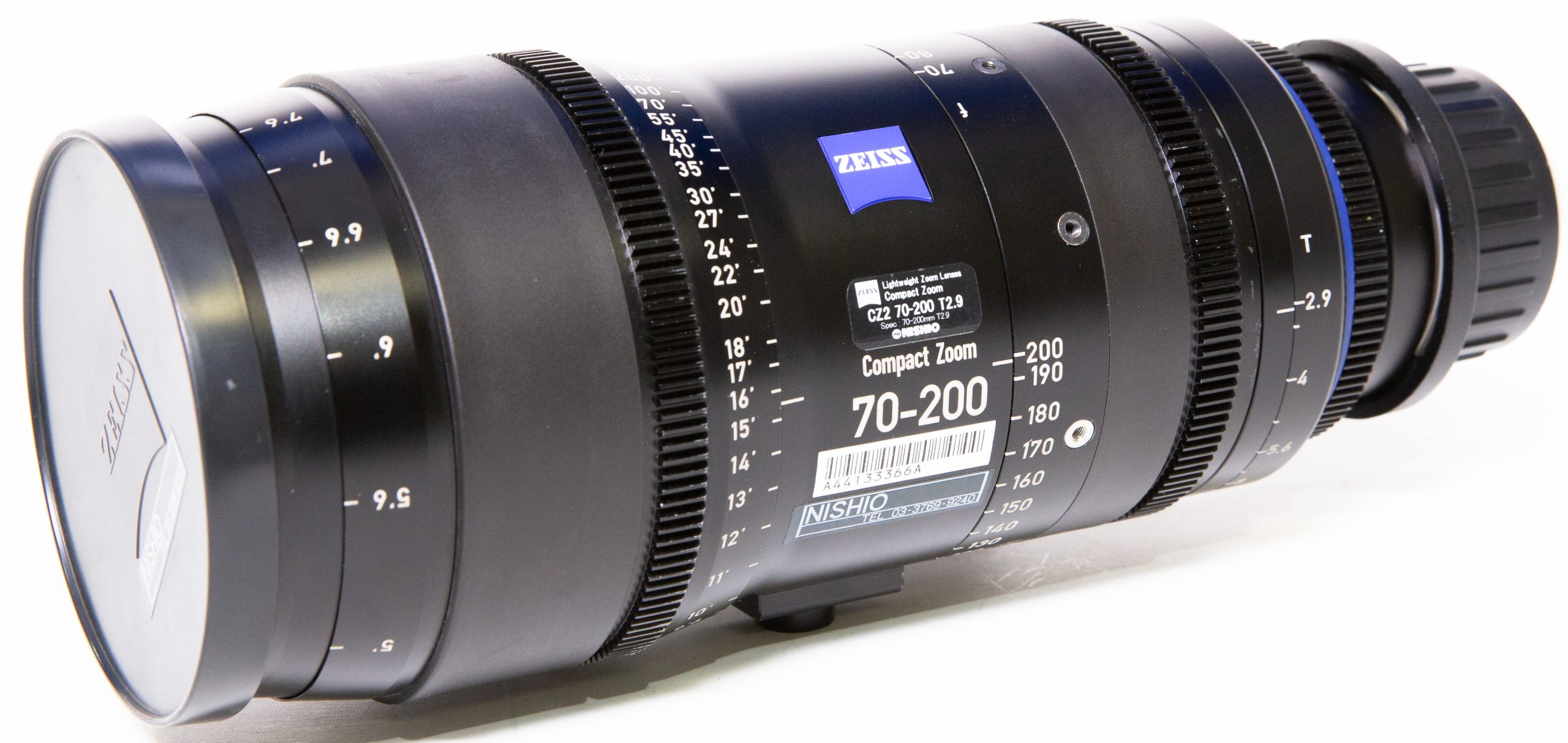 PLズームレンズ Compact Zoom CZ.2 70-200mm /T2.9/ZEISS ]のレンタル