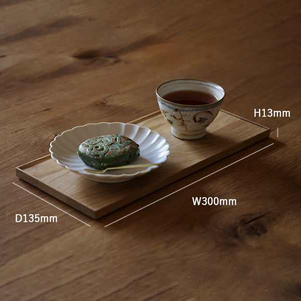 東屋 折敷 (半切) / 四十沢木材工芸 | TOKILABOトキラボ