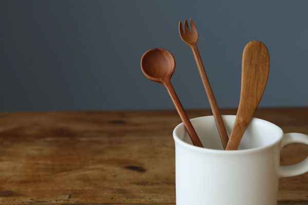 天然木のカトラリーセット | TOKILABOトキラボ