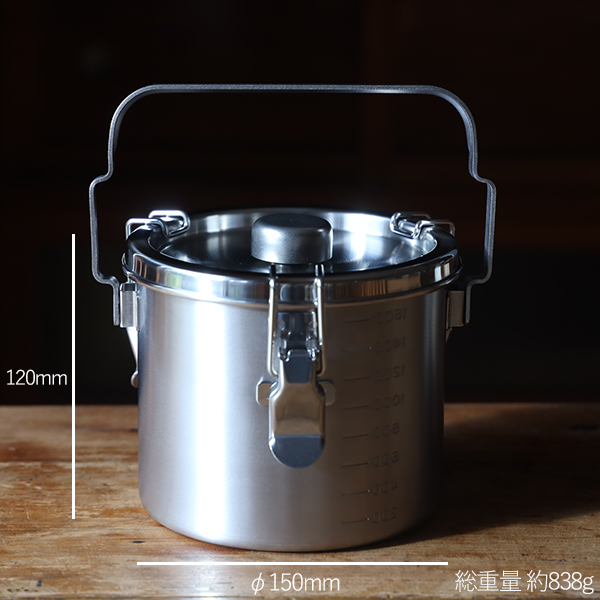 NEW 】丸給食缶ミニ IH・直火可能 / 仔犬印 | TOKILABOトキラボ