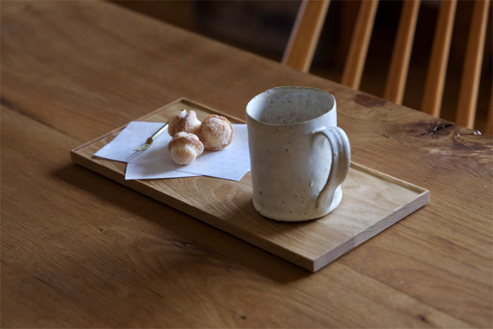 東屋 折敷 (半切) / 四十沢木材工芸 | TOKILABOトキラボ