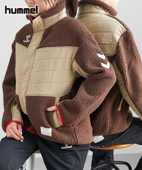 HUMMEL PLAY ボアフリースジャケット (ヒュンメルプレイ)(ユニセックス