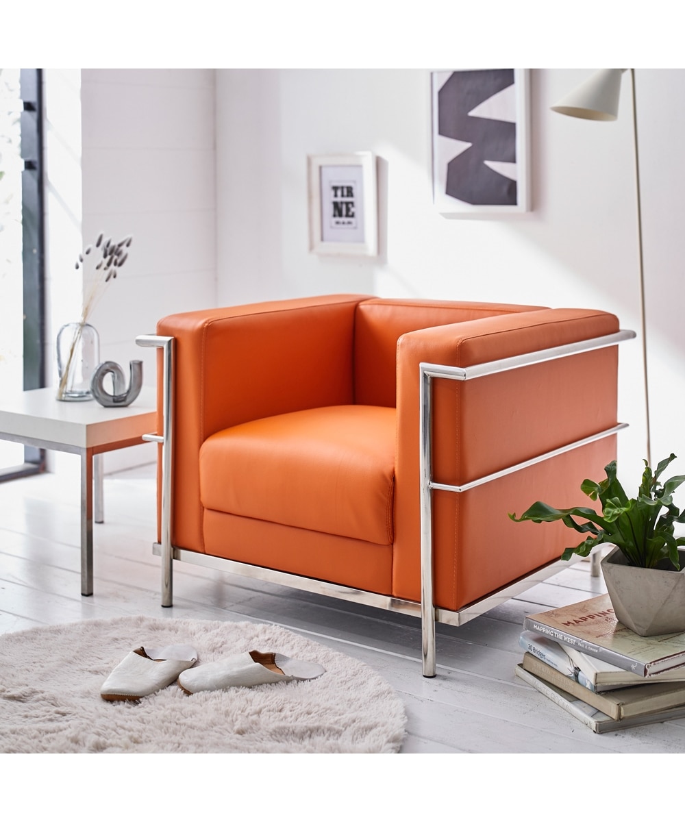 1人掛け]ソファ｜コルビュジェ デザイナーズ 合皮 通販【ニッセン】