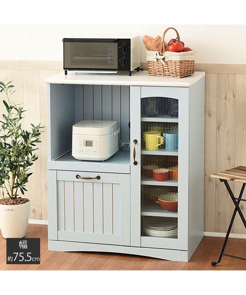 フレンチカントリー風キッチンカウンター【幅75.5cm】 通販【ニッセン】