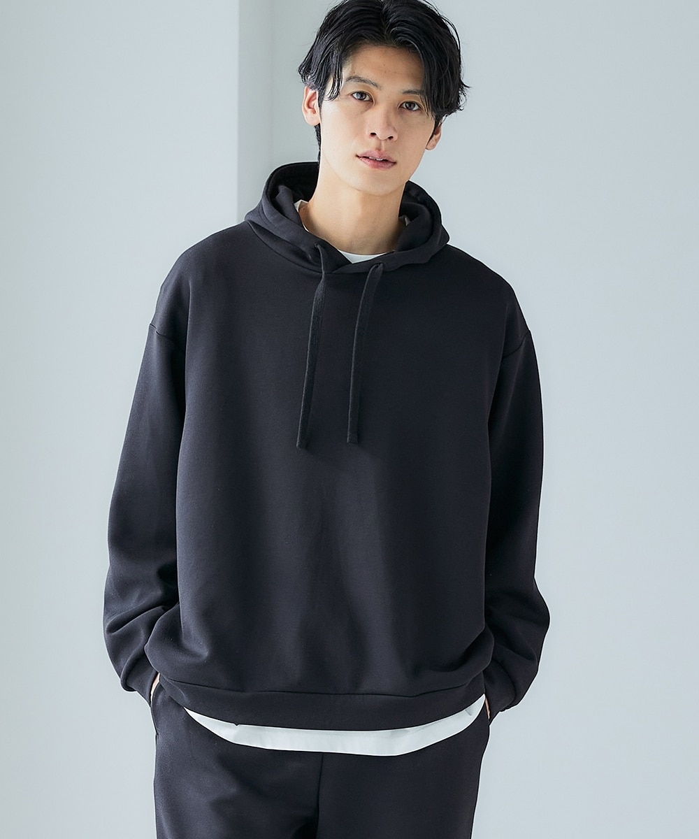 ダブルフェイスオーバーサイズプルパーカー【大きいサイズ有】 通販