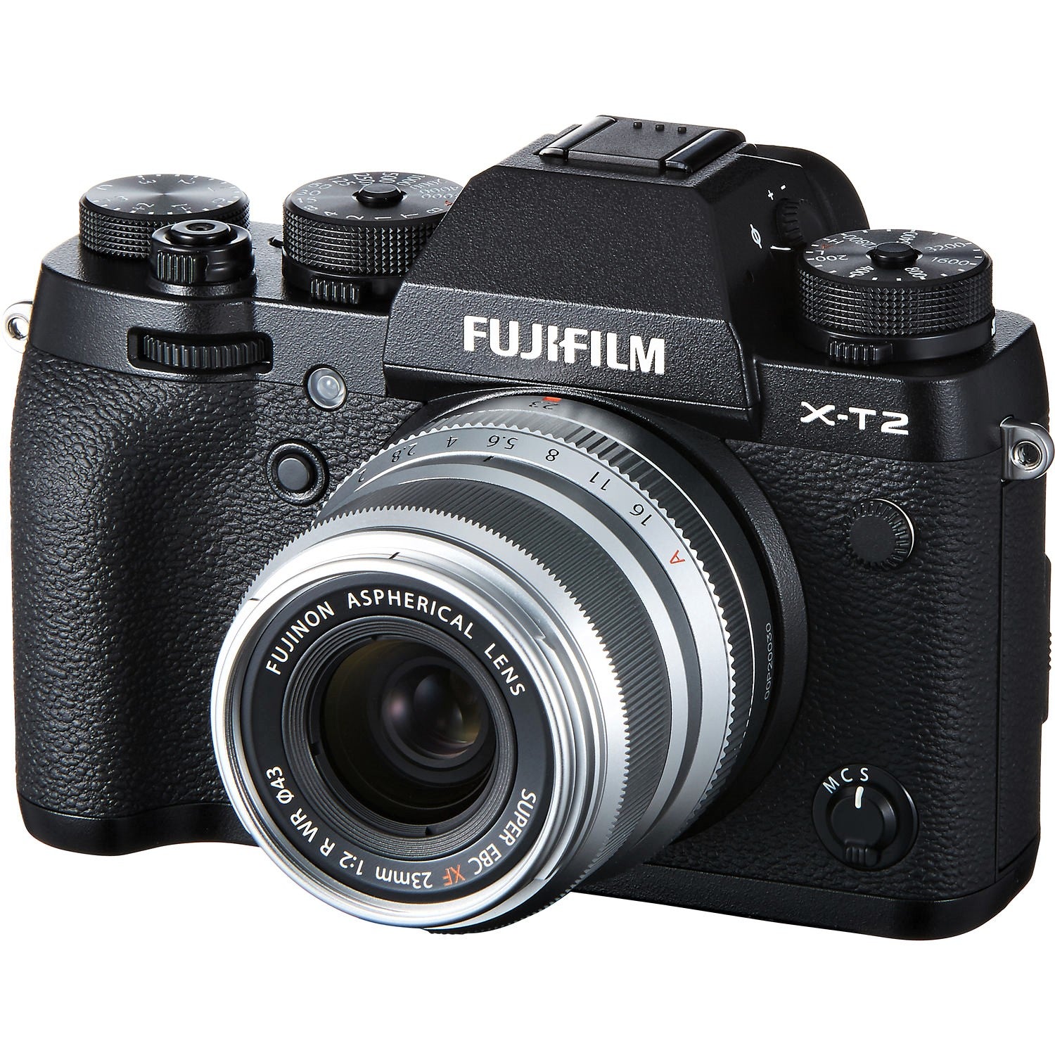 Fujifilm XF 23mm F/2 R WR Lens (Black & Silver)