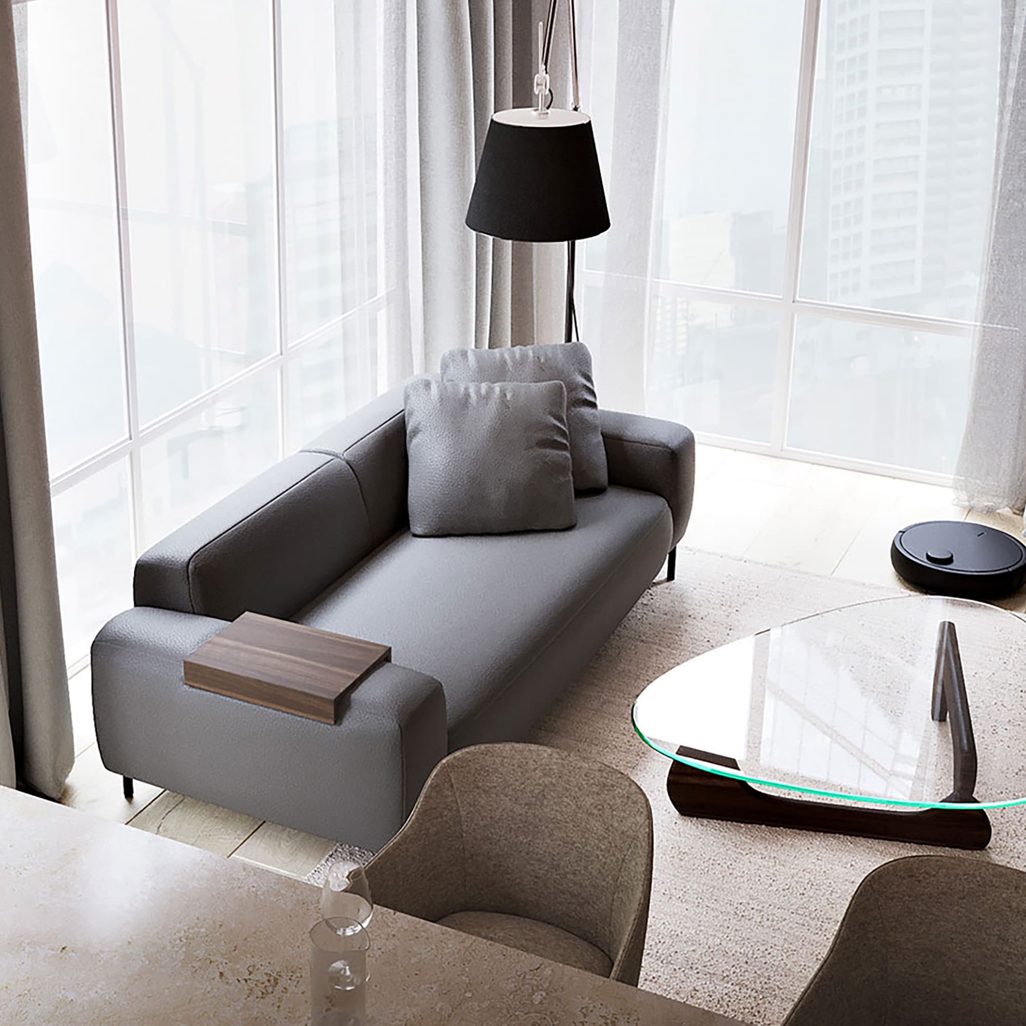 Decibel C4 ワイド3人掛け両ひじ」 製品詳細ページ | 国産ソファ