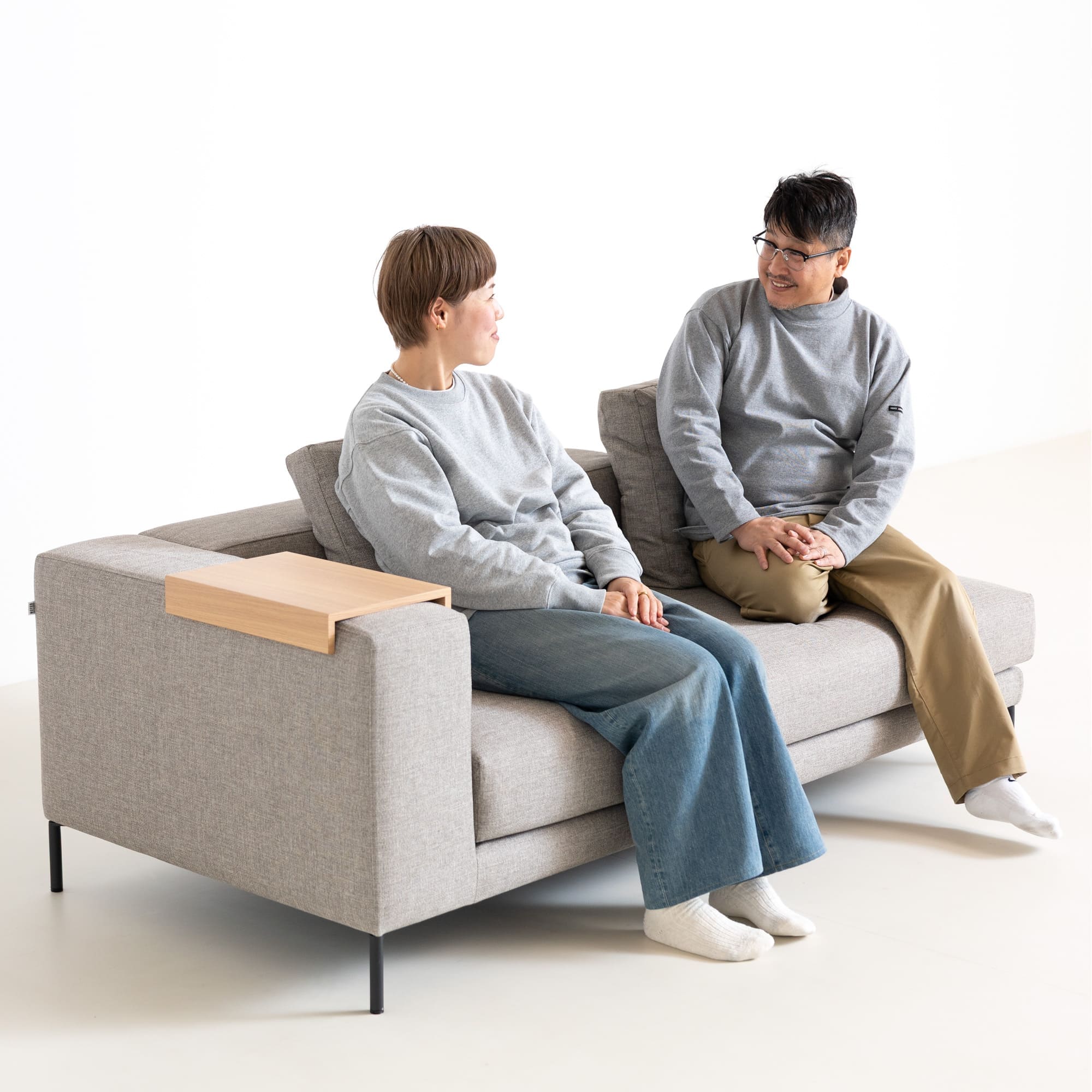 Decibel Standard 3人掛け片ひじ」 製品詳細ページ | 国産ソファ