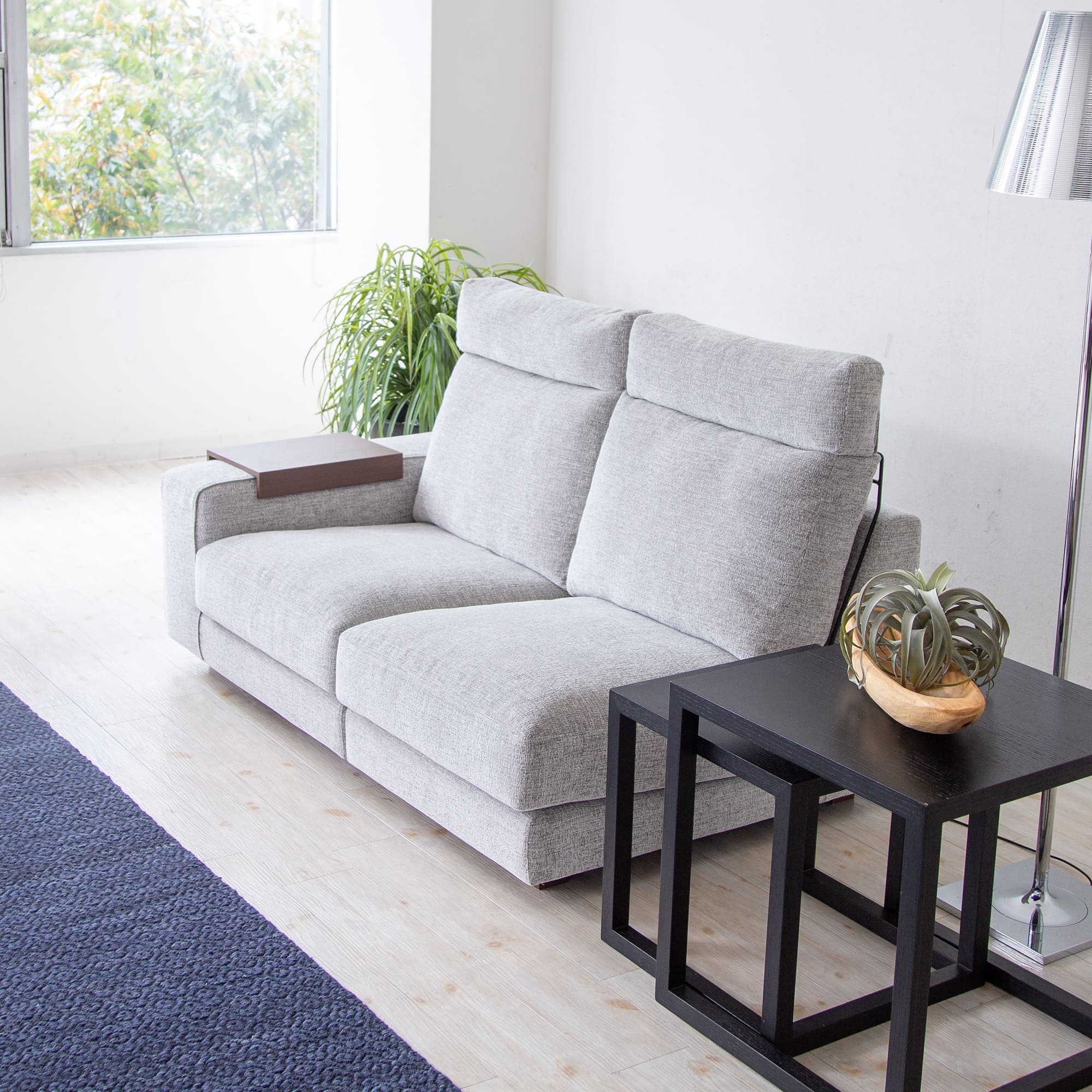 Decibel EX Feather 2人掛け片ひじ」 製品詳細ページ | 国産ソファ