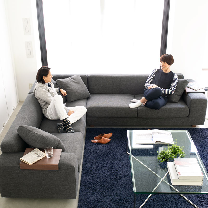 Decibel Traditional 3人掛けコーナーソファセット」 製品詳細ページ